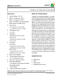 浏览型号APA0710的Datasheet PDF文件第1页