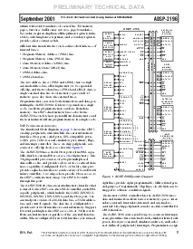 浏览型号ADSP-2196的Datasheet PDF文件第5页