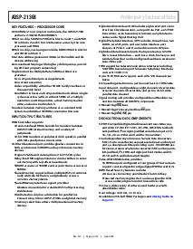 浏览型号ADSP-21368的Datasheet PDF文件第2页