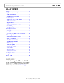 浏览型号ADSP-21368的Datasheet PDF文件第3页