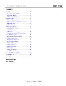 浏览型号ADSP-21362的Datasheet PDF文件第3页