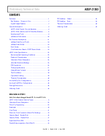 浏览型号ADSP-21363的Datasheet PDF文件第3页