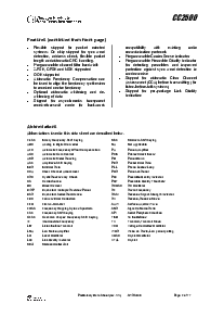 浏览型号CC2500的Datasheet PDF文件第2页
