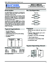 浏览型号MIC811MU的Datasheet PDF文件第1页