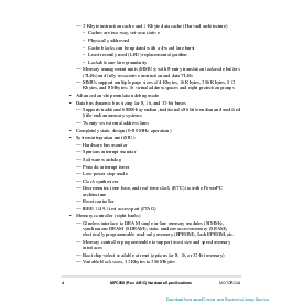浏览型号XPC850SRZT50BU的Datasheet PDF文件第4页