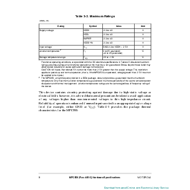 浏览型号XPC850SRZT50BU的Datasheet PDF文件第8页