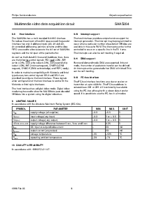 浏览型号SAA5284GP的Datasheet PDF文件第8页