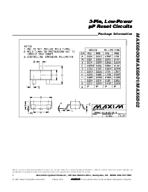 浏览型号MAX6800UR44D3-T的Datasheet PDF文件第7页