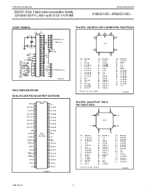 浏览型号P89C51RD+的Datasheet PDF文件第4页