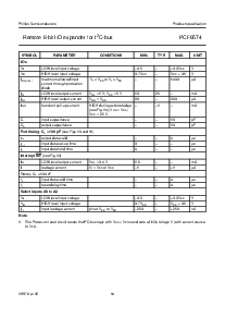 浏览型号PCF8574TS的Datasheet PDF文件第14页