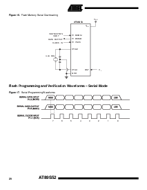 浏览型号89S52的Datasheet PDF文件第20页