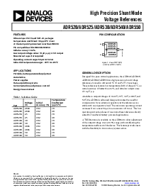 浏览型号ADR525ART-R2的Datasheet PDF文件第1页