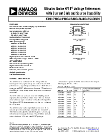 浏览型号ADR431BR的Datasheet PDF文件第1页
