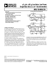 浏览型号ADXL150AQC的Datasheet PDF文件第1页