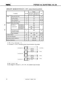 浏览型号PS7522L-1A-E3的Datasheet PDF文件第4页