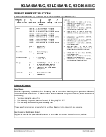 浏览型号93LC46A-E/MSG的Datasheet PDF文件第21页