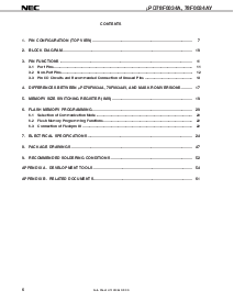 浏览型号UPD78F0034AGC-AB8的Datasheet PDF文件第6页