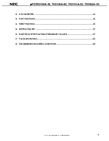 浏览型号UPD703102AGJ-33的Datasheet PDF文件第9页