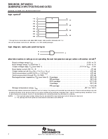 浏览型号SN74AHC08PW的Datasheet PDF文件第2页