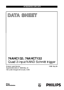 浏览型号74AHC132D的Datasheet PDF文件第1页