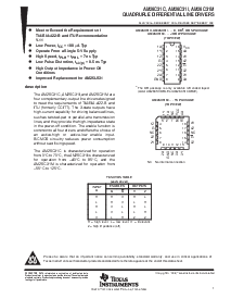 浏览型号AM26C31IDR的Datasheet PDF文件第1页