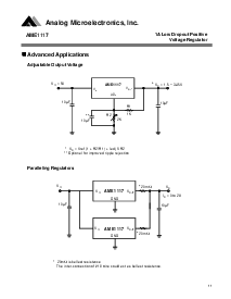 浏览型号AME1117CCGT的Datasheet PDF文件第11页