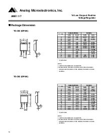 浏览型号AME1117CCGT的Datasheet PDF文件第14页