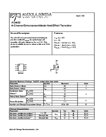 浏览型号AO4402的Datasheet PDF文件第1页