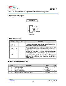 浏览型号AP1116Y50的Datasheet PDF文件第2页