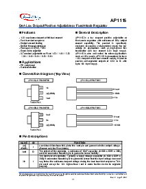 浏览型号AP1115AV25的Datasheet PDF文件第1页