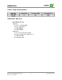 浏览型号APM3055L的Datasheet PDF文件第9页