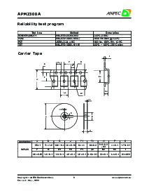 浏览型号APM2300A的Datasheet PDF文件第8页