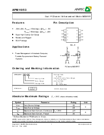 浏览型号APM4953KC-TR的Datasheet PDF文件第1页