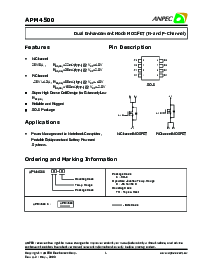 浏览型号APM4500KC-TR的Datasheet PDF文件第1页