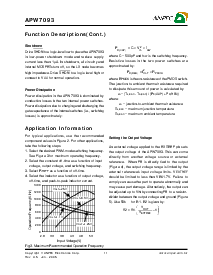 浏览型号APW7093的Datasheet PDF文件第11页