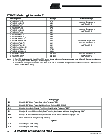 浏览型号AT24C08-10PC-1.8的Datasheet PDF文件第14页