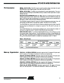浏览型号AT24C08-10SI-2.7的Datasheet PDF文件第3页