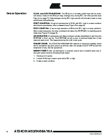浏览型号AT24C04-10TU-1.8的Datasheet PDF文件第6页
