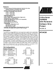 浏览型号AT34C02-10TI-1.8的Datasheet PDF文件第1页