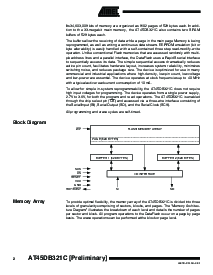 浏览型号AT45DB321C-TI的Datasheet PDF文件第2页