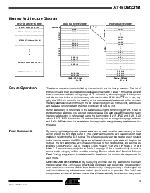 浏览型号AT45DB321B的Datasheet PDF文件第3页