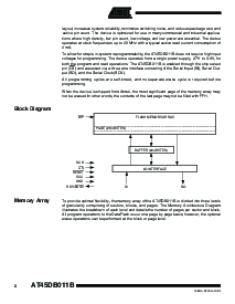浏览型号AT45DB011B-SC的Datasheet PDF文件第2页