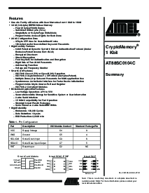 浏览型号AT88SC0104C的Datasheet PDF文件第1页