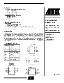 浏览型号AT93C46-10SI的Datasheet PDF文件第1页