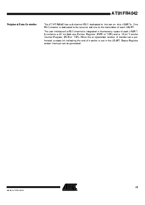 浏览型号AT91FR4042-CI的Datasheet PDF文件第15页