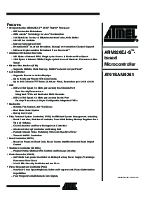 浏览型号AT91SAM9261的Datasheet PDF文件第1页