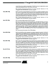 浏览型号ATMEGA1280的Datasheet PDF文件第7页