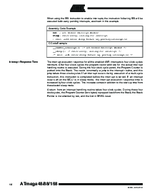浏览型号ATmega88-20MI的Datasheet PDF文件第14页