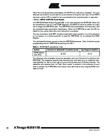 浏览型号ATmega48V-10MI的Datasheet PDF文件第20页