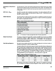 浏览型号ATmega48V-10MI的Datasheet PDF文件第25页